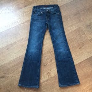 SOLD 7 for all mankind girls denim size 7
